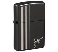 Zippo - Mechero de rana de veneno dorado, cromo de alto pulido, con emblema, recargable, reutilizable, diseño resistente al viento, caja de regalo, fabricado en Estados Unidos