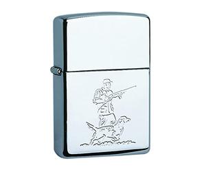 Zippo - Mechero de truco de calavera técnica, cromo pulido, con emblema, recargable, reutilizable, diseño resistente al viento, caja de regalo, fabricado en Estados Unidos
