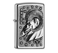 Encendedor Zippo Aries Signo Zodiacal Aries Encendedor De Tormenta De Gasolina