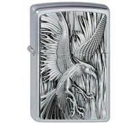 Zippo Mechero, Phoenix on Fire, 3-D Emblema, Cromo