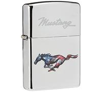 Zippo Mechero 10ES60004523ES10 Ford Mustang Cromo pulido Multicolor Unisex Talla única
