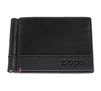 Zippo Nappa Leather Business Card Holder Caja para Tarjetas de Visita 10 Centimeters Negro (Black)