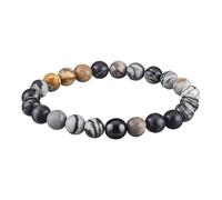 Zippo Pulsera de cuero, talla única, Cuero