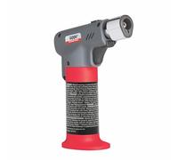 Zippo Linterna de butano, recargable, llama amarilla o azul ajustable, fácil de usar, resistente a los niños para mayor seguridad, para uso interior o exterior, negro, 13,2 cm