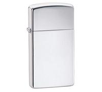Zippo Armadura Delgada Encendedor Resistente al Viento, Unisex, Cromo Pulido, Talla única
