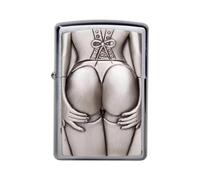 Zippo Mechero Stocking Girl - Emblema Pin-up Mujer Sexy - Gasolina