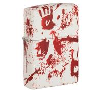 Zippo Sturmfeuerzeug - Bloody Hand, 540°, Color Image - Nachfüllbar - Wiederverwendbar - Windfestes Design - Geschenkbox - Made in USA