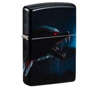Zippo Sturmfeuerzeug - Horror Wolf, 540°, Color Image - Nachfüllbar - Wiederverwendbar - Windfestes Design - Geschenkbox - Made in USA