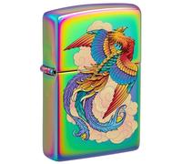 Zippo Sturmfeuerzeug - Phoenix, Multi Color, Color Image - Nachfüllbar - Wiederverwendbar - Windfestes Design - Geschenkbox - Made in USA