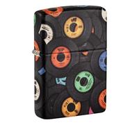 Encendedor Zippo Vynil Music Records Coleccionable Unisex Metal Multicolor