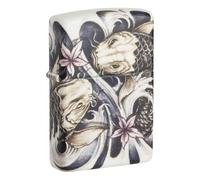 Zippo Sturmfeuerzeug - Tattoo Theme, 540°, Color Image - Nachfüllbar - Wiederverwendbar - Windfestes Design - Geschenkbox - Made in USA