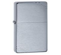 Zippo Vintage Mechero, Brushed Chrome, 3.5x1x5.5 cm
