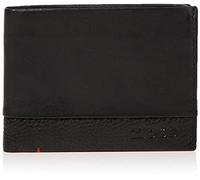 ZippoNappa Zweifachgefaltete Geldbörse SchwarzHombreCarterasNegro (Schwarz) 2x9x12 Centimeters (B x H x T)