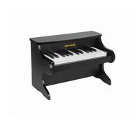 ZIPPY MAT Niños Piano Digital, 25 Teclas, Mini Música Educativo Juguete, Piano de Madera para Niños Pequeños (Negro)