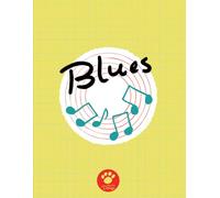 Zippy Music Blues graph notebook 11: A merry graph paper notebook for kids, students and teachers, for math and other educational use, 120 Pages, ... Music-inspired premium illustrated cover