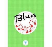 Zippy Music Blues graph notebook 23: A playful graph paper notebook for students and teachers, for math and other educational use, 120 Pages, 8.5x11” ... Music-inspired premium illustrated cover.