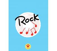Zippy Music Rock composition book 17: An elegant and practical notebook for students and teachers, for handwriting, composition, notes, homework & ... Music-inspired premium illustrated cover