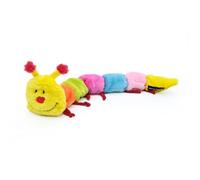 ZippyPaws - Juguete chirriante Colorido para Perros de Oruga - Oruga, Juguete de Oruga para Perros, Juguete chirriante para Perros con 6 chirriantes - Grande