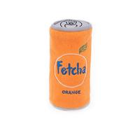 Zippy Paws Squeakie Can - Fetcha Dog Squeaky Plush Toy with 1 Can Blaster Squeakers for Dogs of