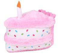 Zippy Paws Zp862 Birthday Cake - Juguete para Perro, Color Rosa