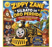Zippy Zane y el silbato de oro perdido: Una aventura ferroviaria mágica sobre la amistad, el trabajo en equipo y la valentía | Aula | Aventura | Tren ... de infancia (Children's Storybooks- SPANISH)