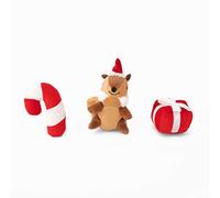ZippyPaws Holiday Miniz - Festliche Freunde (3er-Pack)