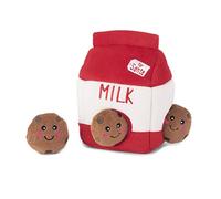 ZippyPaws - Hollday Burrow - Santa's Milk and Cookies - Dog - Toy