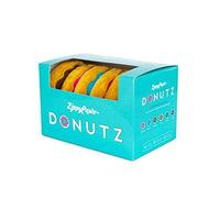 ZippyPaws - Mini Donutz Squeaky Plush Dog Toys - Caja de Regalo, Paquete de 6