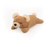 ZippyPaws Snooziez con Shhhqueaker - Oso