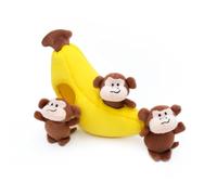 ZippyPaws Zippy Burrow-AFFE und Banane, Multicolours, 10.5 x 5 x 4