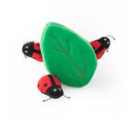 ZippyPaws - Zippy Burrow - Ladybugs in Leaf - Dog - Toy
