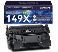 ZIPRINT 149X Tóner para HP 149X W1490X para HP LaserJet Pro 4002 HP LaserJet Pro MFP 4102 (1 Negro,con Chip)