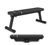 Zipro banco de entrenamiento plegable, banco de press de banca, banco de fitness, banco multifuncional para abdominales, equipo de fitness, banco plano, banco de pesas, estación de fuerza