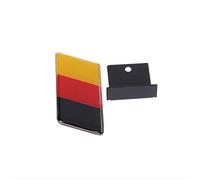 ZIRAN Insignia del Emblema de la Etiqueta engomada de la Parrilla Delantera de la Bandera Alemana de 1pc para el Golf