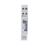 ZIRAN Interruptor de Tiempo mecánico 24 Horas relé de Temporizador de Carril DIN programable 110-240V 16A
