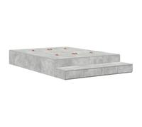 ZIRLANLV Marco de Cama con Plataforma Elevadora Hidráulica de Madera con Cajones de Almacenamiento Debajo de la Cama para Dormitorio (150x200cm)