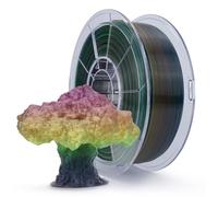 ZIRO Filamento para Impresora 3D, Filamento de PLA translúcido de 1.75mm, Filamento de PLA Multicolor Arco Iris, 1KG/2.2lb, Serie de temporada - Primavera