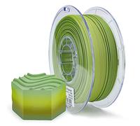 ZIRO Filamento para Impresora 3D, Filamento PLA Mate 1.75mm, Filamento PLA Multicolor Arco Iris, 1KG/2.2lb, Color Matcha