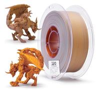 ZIRO Filamento PLA Mate Tricolor 1.75mm, El Color Cambia Según el ángulo Filamento Para Impresora 3D 1KG, Precisión Dimensional +/-0.03mm, Se Adapta a La Mayoría de Las Impresoras 3D, Desierto