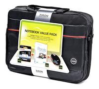 Ziron - Value pack maletín funda para ordenador 15.6" + ratón óptico + memoria USB Toshiba 8GB + Panda Antivirus licencia 1 año