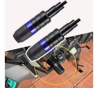 ZIRTUS 2 Piezas Motocicleta Protección Anticaida Protector Deslizante de Marco para BMW M 1000 XR Sport 2024 2025, Almohadillas de Choque de Motocicleta, Protección contra Caídas, C Blue