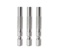 ZISEcoc Adaptador de punta inserción 6,35 mm con vástago hexagonal 1 a 10 piezas for destornillador eléctrico 4, adaptador micropuntas, soporte magnético, herramientas