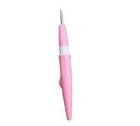 Zisemeil Bordado Pen de Aguja de Fieltro con 3 Herramientas Conjunto Agujas Finas para la Nave Bricolaje (Rosa)