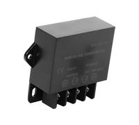 Zisemeil Inversor de corriente con indicador LED, alta eficiencia, 50 W, ahorro de energía, convertidor de corriente seguro con larga vida útil para vehículos