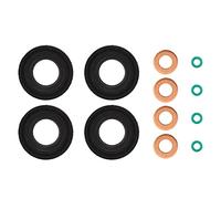 Zisemeil Kit de Junta Tórica de Arandela de Sellos de Inyector de para 2.2 .4 TDCi Apto para Relay HDI 100 2006-2013