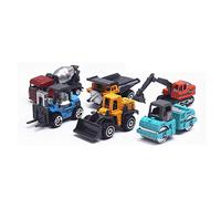 Zisemeil Modelo técnico de juguete para coche, camión de aleación 1:64 | Aleación resistente, diseño realista, adecuado para mayores de 3 años, decoración de interiores