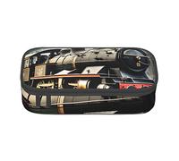 ZISHAK Estuche de tela Oxford de alta capacidad y cremallera para locomotoras de vapor, el organizador de escritorio definitivo para la oficina, Tren de locomotora de vapor, Talla única