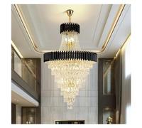 zishuo shop Lámparas de Pared, Candelabro Moderno de Y Largo para Sala de Estar, Decoración Del Hogar, Lámpara de Araña, Iluminación de Escalera de/Color/Diámetro 40 cm Alto 80 cm