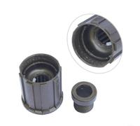 ZiStarlilife 1 cuerpo de buje de casete de acero para rueda libre NOVATEC de 8/9/10 velocidades, compatible con reparación de bicicleta de carretera de montaña, negro (TJ-02G)