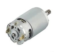 ZiStarlilife 1 motor de 8 dientes Dc21V 7,7 mm de paso de metal plateado para Worx Wu390 Wx390 Wx390.1 Rs-550Vd Pieza de repuesto para reparación de herramientas eléctricas